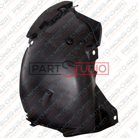 PARE-BOUE ARRIERE DROIT CLIO 09/12 - 09/16 - RENAULT CLIO - 5 PORTES